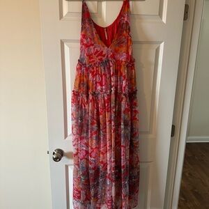 Free People Multicolor Maxi Dress
